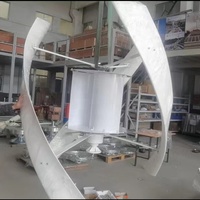 Générateur éolien à faible vitesse de rotation 600W 1000W 2000W 3000W, éolienne à axe vertical 24V 48V, diamètre du rotor 1,2M, modèle RX-XV2 à vendre
