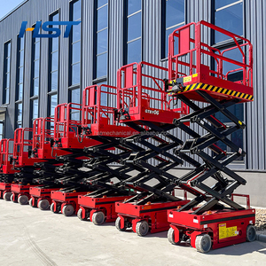 Mejor <span class=keywords><strong>Precio</strong></span>, Elevador Hidráulico de 6m, 8m, 10m, 12m, 14m, Plataforma Elevadora de Tijera Autopropulsada Pequeña para Personas - Product Image 3