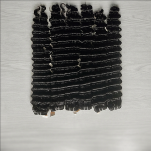 Lots de Cheveux Humains Brésiliens Remy 100% Vierges Non Transformés, Ondulés Profonds, Tissage Double à la Machine, Cheveux Durables et Intactes - Product Image 4