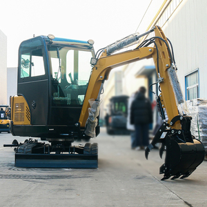 Entrega gratuita. Escavadora Agrícola EPA, Escavadora Mini de Esteira de 3 Toneladas, Motor Kubota Personalizado. - Product Image 2