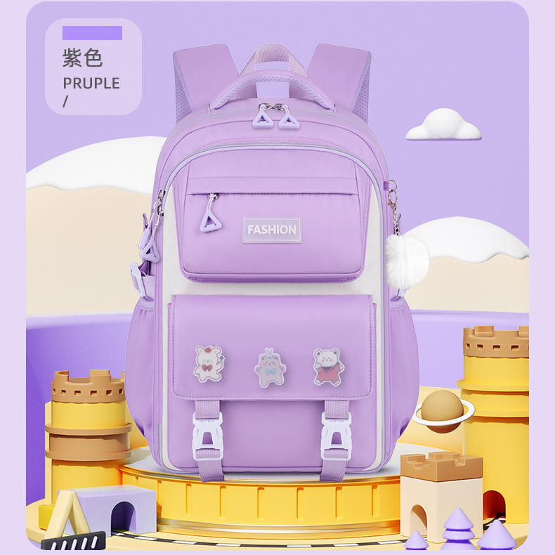 Purple Complimentary pendant +6 badges + pen bag + tutorial bag