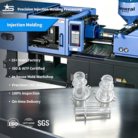 Moulage par injection de polycarbonate PC transparent sur mesure, haute précision pour l'électronique transparente, fabrication sur mesure