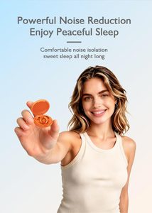 Ohrstöpsel zum Schlafen aus Silikon, Geräuschunterdrückende Ohrstöpsel, Nicht-elektronisch, Rutschfest, Wasserdicht, für Flugzeug und Nickerchen - Product Image 6