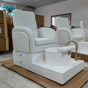 Sillón de Pedicura y Manicura con Hidromasaje, Color Rosa, Superventas - Product Image 2