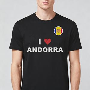 T-shirt de ventilateur d'<span class=keywords><strong>Andorre</strong></span> léger et respirant pour la promotion des rassemblements et des allumettes en plein air d'été - Product Image 4