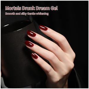Juego de esmalte de uñas rojo de alta calidad vino logotipo personalizado 12ml gel de uñas UV gel de <span class=keywords><strong>cereza</strong></span> negra esmalte de uñas - Product Image 3