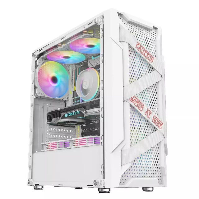 Wholesale Gaming Hard Metal Acrylic Transparent Computer case