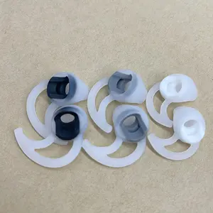 Anti Lost White Black Waterproof Earplug Silicone Ear Hook Accessories For Bose