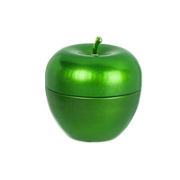 Boîte en fer décorative écologique et recyclable pour bougies, bijoux et artisanat, emballage cadeau de Noël avec revêtement UV