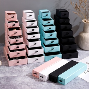 Customized Spot Paper Cardboard Drawer Sliding Jewelry Packaging <strong>Box</strong> <strong>Gift</strong> Boxes Necklace <strong>Earring</strong> Bracelet Ring Jewelry <strong>Box</strong> - Product Image 5