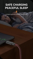 Câble de données tressé en nylon pour vente en gros, charge rapide, Type-C, avec protection anti-tension renforcée, gaine en PVC, anti-oxydation, pour imprimante