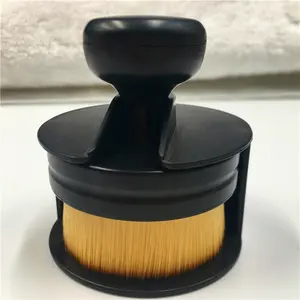 Portable Kabuki Foundation Brush Large Full Coverage Powder Blush Liquid Cream Cosmetic Make Up Brushes