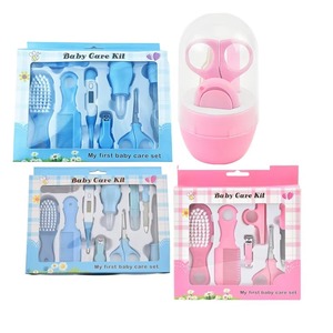 Kit de Cuidado de la Salud para Bebés, 10 Piezas, de Plástico, Manual, Set de Cuidado Infantil, Multifuncional, Cepillo para el Cabello, Peine, Cortauñas, Limpiador Nasal - Product Image 2