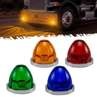 Feux latéraux de voiture 12V 24V, feux de dégagement sous le châssis de camion, feux de gabarit latéraux de camion, feux de signalisation LED, lampes indicatrices pour remorques, fourgons et bateaux