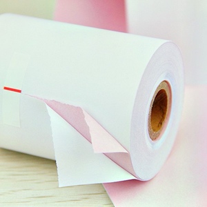 Sunkey定制尺寸3层3英寸X 65英寸NCR计算机连续无碳纸页卷 - Product Image 1