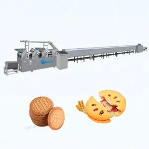 Automatische Keks herstellungs maschinen Crisp Biscuit Production Line