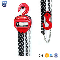 Palans à chaîne manuels ROHO de qualité industrielle VD 5T, palan différentiel, hauteur de levage 3m, acier, alliage d'aluminium, garantie 1 an