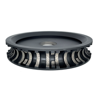 Высокое качество 10 "/12"/14 "/16" Полный Bullnose Алмазный Сегментированный профилирование колеса V20/V30/V40 профильное колесо для гранитного кварца