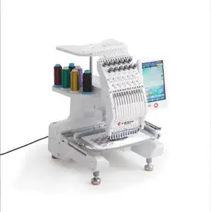 Single head computer double head 12 needle industrial embroidery machine hat garment small household embroidery machines