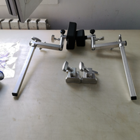 Positionneur latéral pour table d'opération, 3 tailles : 200x180mm, 180x100mm, 80x80mm, support latéral avec coussin en PU, acier inoxydable 304, CE