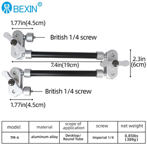 Le bras magique de réglage universel en aluminium BEXIN convient à la photographie aérienne de bureau <span class=keywords><strong>et</strong></span> au support de diffusion en direct de l'<span class=keywords><strong>appareil</strong></span> <span class=keywords><strong>photo</strong></span> - Product Image 2