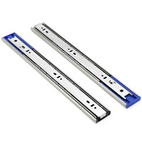 Topcent Design moderne clavier rétractable glissière épaissie trois sections silencieux Guide tiroir glissière cuisine amortissement tiroir