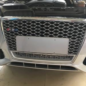 Calandre Avant Nid d'Abeille A4 B8 avec Emblème et Logo pour <span class=keywords><strong>Audi</strong></span> A4 S4 <span class=keywords><strong>RS4</strong></span> 2009-2012 - Product Image 6