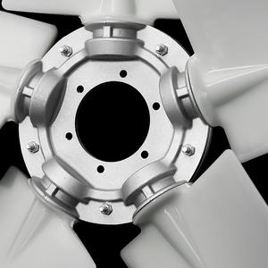 Aspas de ventilador de flujo axial, hoja de ventilador de ventilación de nailon, 5 cuchillas, rueda de ventilador de refrigeración industrial - Product Image 3