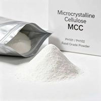 Poudre de cellulose microcristalline (MCC) PH101 PH102, fournie directement par l'usine