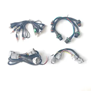 中国工厂定制汽车摩托车电动USB适配器电缆OBD1 OBD2发动机跳线线束