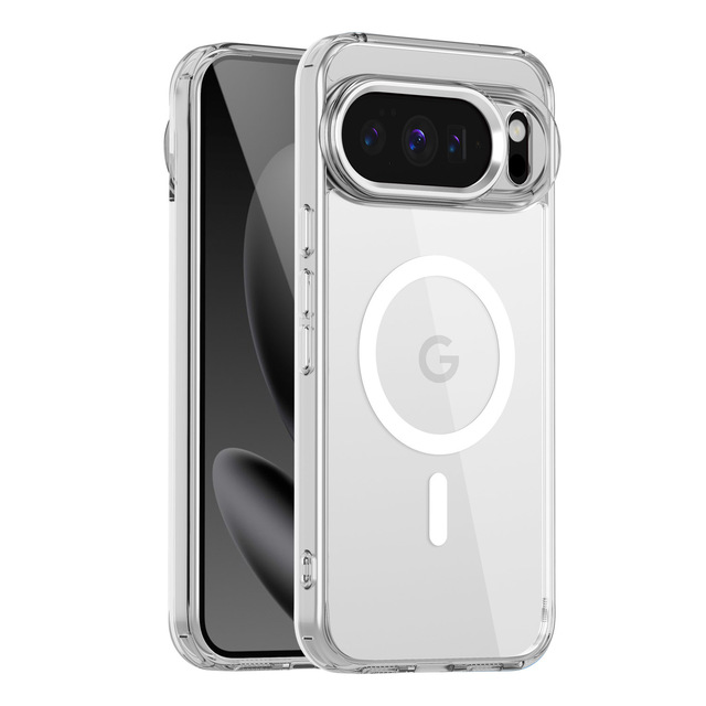 High Quality Clear Magnetic Clear Shockproof Case for Google Pixel 10 Pro 9A 9 Pro XL Wireless Charging Mobile Phone Case