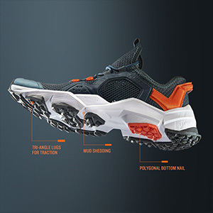 Los hombres de <span class=keywords><strong>Trail</strong></span> <span class=keywords><strong>Running</strong></span> <span class=keywords><strong>zapatos</strong></span> de malla transpirable antideslizante de senderismo al aire libre zapatillas de deporte - Product Image 5