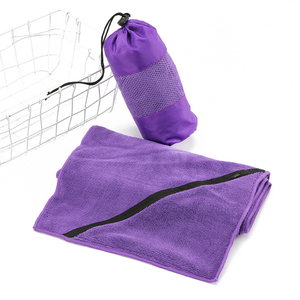 Toallas de <span class=keywords><strong>gimnasio</strong></span> con bolsillo y cremallera, para mujeres y hombres Llevar tu teléfono y llaves en <span class=keywords><strong>Toalla</strong></span> de entrenamiento profesional de microfibra - Product Image 3