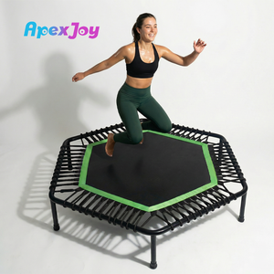 <span class=keywords><strong>Trampoline</strong></span> hexagonal commercial pour adultes, prix d'usine, capacité de charge maximale de 200 kg, pour activités de fitness <span class=keywords><strong>en</strong></span> extérieur - Product Image 1
