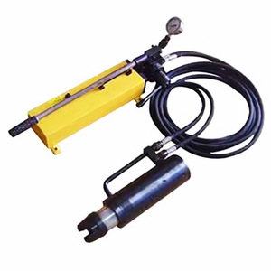 Tendeur hydraulique manuel pour tiges d'ancrage en acier au carbone jaune pour l'exploitation minière du charbon – Équipement de forage - Product Image 1