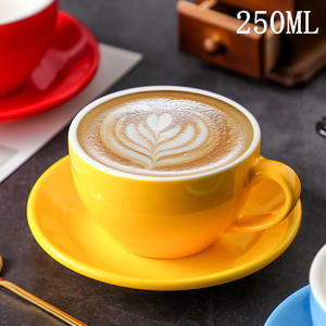 ถ้วยชากาแฟเซรามิกชุดแก้วพอร์ซเลนตลกพร้อมจานรอง - Product Image 6