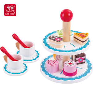 <span class=keywords><strong>Motessori</strong></span> en bois éducatif après-midi thé Dessert ensemble jouets enfants cuisine cuisine jouets - Product Image 2