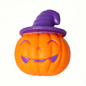 Hight Quality Pu Foam Halloween Pumpkin Slow Rebound Stress Relieve <b>Squeeze</b> Squishy Promotional Toys Birthday Gift for Kids - Product Image 4