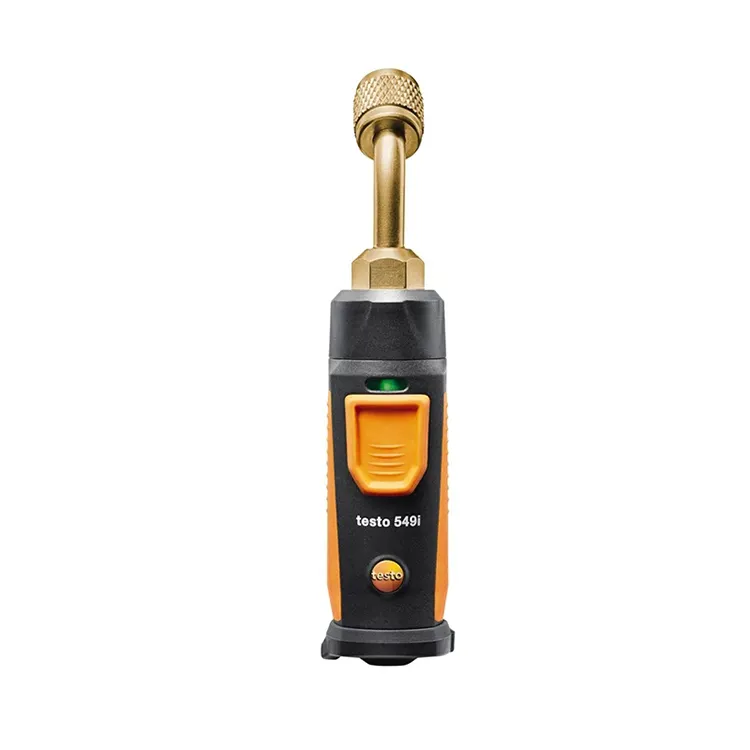 TESTO High Pressure Gauge para a realização de manutenção e solução de problemas em sistemas de ar condicionado e refrigeração Testo549i