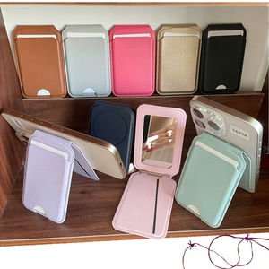 Portefeuille magnétique en PU de gros, support réglable, support <span class=keywords><strong>Magsafe</strong></span>, porte-cartes de crédit RFID <span class=keywords><strong>Apple</strong></span> <span class=keywords><strong>Magsafe</strong></span> - Product Image 3