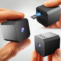 Mini caméra portable sans fil, caméra miniature pour la sécurité à domicile, au bureau, en intérieur, caméra WIFI, prend en charge les cartes mémoire 128G, caméra HD, vente en gros