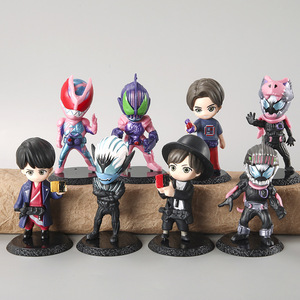 ฟิกเกอร์คาเมนไรเดอร์8ชิ้น/เซ็ต10ซม. ฟิกเกอร์ตัวการ์ตูนมาสไรเดอร์อนิเมะเด็กของขวัญรูปปั้นกาชาปุนกล่องไข่ - Product Image 6