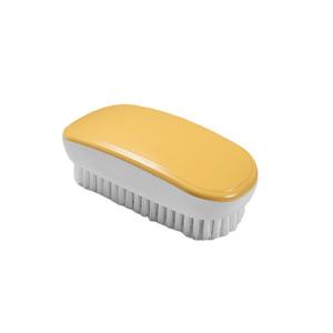 Brosse à chaussures domestique avec poils en PP, outil de nettoyage multifonctionnel et portable pour vêtements et chaussures, blanc, jaune, rouge, bleu - Product Image 1