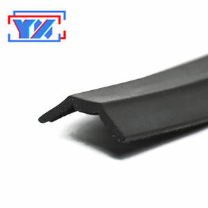 Bande d'étanchéité en caoutchouc de fenêtre doublée de flocage de première qualité, modèles OEM CN; Découpe HEB Yongxu, soudage - Product Image 2
