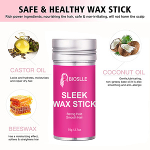 BIOSLLE <span class=keywords><strong>Kit</strong></span> de Soins Capillaires Personnalisé avec Logo : Huile Nourrissante, Cire Coiffante en Stick, Mousse Coiffante, Colle pour Perruques - Product Image 4