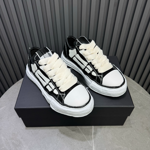 Zapatillas Retro de Estilo Urbano para Hombre, Suela con Efecto Desgastado, Parte Superior de Mezclilla Lavada, Calzado Cómodo para Atuendos Hip Hop y Moda Urbana Amiris - Product Image 6