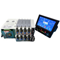 S751-ATS Gdepri 2P 3P 4P Saklar Transfer Otomatis Dual Source ATS dengan IEC61850 Modbus DNP IEC870-5-101/104