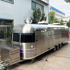Restauration rapide Pizza Food Track Trailer Restaurant mobile Food Trailer Food Truck Achat - Product Image 4