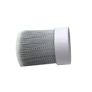 High Quality Chopand PBT 100% Tapered Spiral Wire Grey Filament For Paint Brush