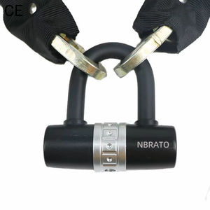 Chaînes carrées colorées anti-coupure de 12 mm d'épaisseur, 120 cm, robustes, pour vélos, portails, générateurs, motos, vente en gros d'usine - Product Image 5